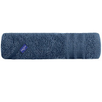 Prosop de baie, Nautica Ocean, 100% bumbac, 600 g/mp, 90 x 160 cm, albastru