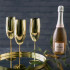Set 4 pahare sampanie, Quasar & Co.®, otel inoxidabil, h 25 cm, 260 ml, golden [5]