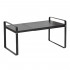 Raft universal depozitare, Quasar & Co.®, extensibil, multifunctional, suprapozabil, 24-41 x 18 x 28 cm, metal, negru [2]