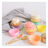 Set cofetarie Quasar & Co.®, foaie 27 macarons, 24 forme briose, 2 forme decorare cu litere si cifre, silicon, maro-galben [4]