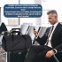 Geanta smart business pentru voiaj, Quasar & Co.®, compartiment special pentru transport costum si pantofi, poliester, 53 x 32 x 30 cm, gri inchis [7]