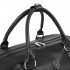 Geanta voiaj, Quasar & Co.®, tip troler, duffle, 52x28x27 cm, piele ecologica, negru [8]