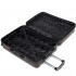 Set 4 trolere Quasar & Co.®, XS/S/M/L, valize cu fermoar antifurt, bagaje mana/cala, cu cifru, maner telescopic, geamantane cu 4 roti duble silentioase 360°, ABS, cate 2 compartimente cu buzunar, SMART, dark coffee [10]