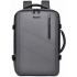 Rucsac Quasar & Co.®, bagaj de mana avion, multifunctional, extensibil, impermeabil, compartiment laptop, sistem agatare pe troler, rucsac calatorie/voiaj pretabil drumetii/scoala, piele ecologica, VEGA, gri [2]