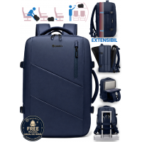 Rucsac Quasar & Co.®, bagaj de mana avion, multifunctional, extensibil, impermeabil, compartiment laptop, sistem agatare pe troler, rucsac calatorie/voiaj pretabil drumetii/scoala, piele ecologica, VEGA, bleumarin Rucsac Quasar & Co.®, bagaj de mana avion, multifunctional, extensibil, impermeabil, compartiment laptop, sistem agatare pe troler, rucsac calatorie/voiaj pretabil drumetii/scoala, piele ecologica, VEGA, bleumarin