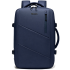 Rucsac Quasar & Co.®, bagaj de mana avion, multifunctional, extensibil, impermeabil, compartiment laptop, sistem agatare pe troler, rucsac calatorie/voiaj pretabil drumetii/scoala, piele ecologica, VEGA, bleumarin [2]