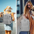 Rucsac voiaj, Quasar & Co.®, bagaj mana avion extensibil 43x30x20-28 cm + sac rufe + husa cabluri + trusa calatorie, rucsac calatorie multifunctional, impermeabil, compartiment pantofi, compartiment laptop, sistem agatare pe troler, textil, gri/gri [7]