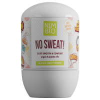 NIMBIO No Sweat deodorant natural pentru adolescente, 50ml NIMBIO No Sweat deodorant natural pentru adolescente, 50ml