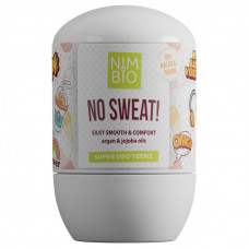NIMBIO No Sweat deodorant natural pentru adolescente, 50ml NIMBIO No Sweat deodorant natural pentru adolescente, 50ml