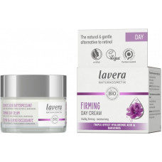 Crema de zi antirid fermitate cu acid hialuronic si bakuchiol, 50ml - Lavera Crema de zi antirid fermitate cu acid hialuronic si bakuchiol, 50ml - Lavera