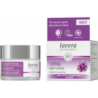 Crema de noapte antirid fermitate cu acid hialuronic si bakuchiol, 50ml - Lavera Crema de noapte antirid fermitate cu acid hialuronic si bakuchiol, 50ml - Lavera