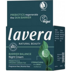Crema de Noapte Echilibranta Barrier Balance cu Prebiotice, fara Parfum si Alcool, Unisex, 50ml - LAVERA Crema de Noapte Echilibranta Barrier Balance cu Prebiotice, fara Parfum si Alcool, Unisex, 50ml - LAVERA