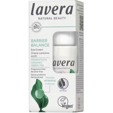 Crema de Ochi Barrier Balance, cu Prebiotice, Anti-cearcane si Calmare, fara Parfum, Unisex, 15ml - LAVERA Crema de Ochi Barrier Balance, cu Prebiotice, Anti-cearcane si Calmare, fara Parfum, Unisex, 15ml - LAVERA