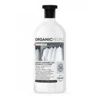 Detergent eco pentru rufe albe Organic Waterlily si Japanese Rice, 1L - Organic People