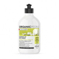 Detergent ecologic pentru vase Aloe Vera si ulei de masline, 500ml - Organic People Detergent ecologic pentru vase Aloe Vera si ulei de masline, 500ml - Organic People