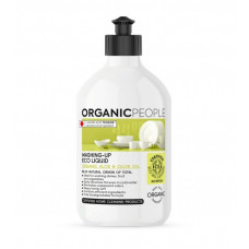 Detergent ecologic pentru vase Aloe Vera si ulei de masline, 500ml - Organic People Detergent ecologic pentru vase Aloe Vera si ulei de masline, 500ml - Organic People