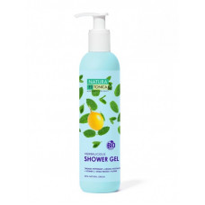 Gel de dus natural cu menta si fructul pasiunii Herbalicious, 400ml - Natura Estonica Gel de dus natural cu menta si fructul pasiunii Herbalicious, 400ml - Natura Estonica