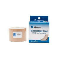 Bandaj elastic adeziv cu turmalina, rola 5m - Irisana Bandaj elastic adeziv cu turmalina, rola 5m - Irisana