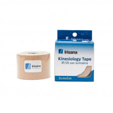 Bandaj elastic adeziv cu turmalina, rola 5m - Irisana Bandaj elastic adeziv cu turmalina, rola 5m - Irisana