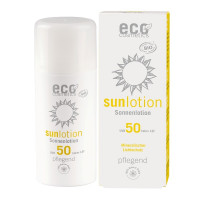 Lotiune fluida de protectie solara FPS 50 cu goji si rodie, 100ml - Eco Cosmetics
