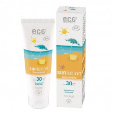 Lotiune Fluida BIO Protectie Solara SPF30, Piele Sensibila, FARA PARFUM, Rezistenta la Apa, 125ml - Eco Cosmetics Lotiune Fluida BIO Protectie Solara SPF30, Piele Sensibila, FARA PARFUM, Rezistenta la Apa, 125ml - Eco Cosmetics