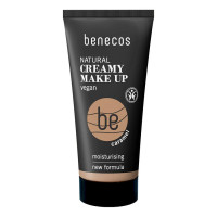 Fond de ten cremos bio Caramel, nuanta inchisa cu subton cald, ideala pentru tenurile medii spre inchise - Benecos Fond de ten cremos bio Caramel, nuanta inchisa cu subton cald, ideala pentru tenurile medii spre inchise - Benecos