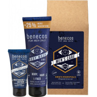 Set Cadou Men's Care (gel de dus 3-in-1, after-shave) - Benecos