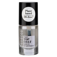 Lac de unghii top coat Crystal, 5 ml - Benecos Lac de unghii top coat Crystal, 5 ml - Benecos