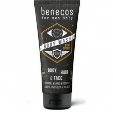 Gel de dus 3-in-1 SPORT pentru barbati, ten, corp, par - Benecos Gel de dus 3-in-1 SPORT pentru barbati, ten, corp, par - Benecos