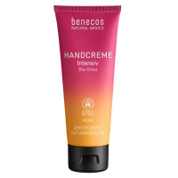 Crema de Maini Intensiv pentru Piele Uscata cu Shea Bio, 75ml - benecos Natural Basics Crema de Maini Intensiv pentru Piele Uscata cu Shea Bio, 75ml - benecos Natural Basics