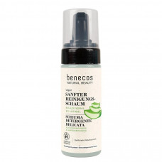 Spuma de curatare delicata cu aloe vera si lavanda bio, 150ml - Benecos Spuma de curatare delicata cu aloe vera si lavanda bio, 150ml - Benecos