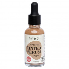Ser bio nuantator pentru uniformizarea tenului si luminozitate, ten bronzat 03 Amber - Benecos Ser bio nuantator pentru uniformizarea tenului si luminozitate, ten bronzat 03 Amber - Benecos