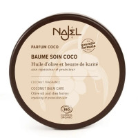 Balsam reparator corp si par cu unt de shea si cocos BAUME COCO, 100g - Najel Balsam reparator corp si par cu unt de shea si cocos BAUME COCO, 100g - Najel