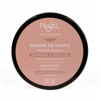 Unt de shea organic cu aroma de vanilie, 100g - NAJEL Unt de shea organic cu aroma de vanilie, 100g - NAJEL