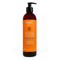 Gel de dus bio cu sapun de Alep, parfum Ambra si Oud, 500 ml - Najel Gel de dus bio cu sapun de Alep, parfum Ambra si Oud, 500 ml - Najel
