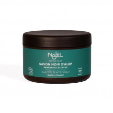 Sapun Negru de Alep Exfoliant cu Eucalipt, 180g - NAJEL Sapun Negru de Alep Exfoliant cu Eucalipt, 180g - NAJEL