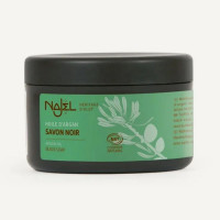 Sapun Negru de Alep Exfoliant cu Ulei de Argan Bio, fara Parfum, 180g - NAJEL Sapun Negru de Alep Exfoliant cu Ulei de Argan Bio, fara Parfum, 180g - NAJEL