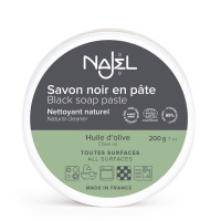 Sapun Negru Pasta Concentrata, Degresant Natural Multifunctional, 200g - NAJEL Sapun Negru Pasta Concentrata, Degresant Natural Multifunctional, 200g - NAJEL