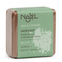 Sapun de Alep cu argila rosie, 100 g - NAJEL Sapun de Alep cu argila rosie, 100 g - NAJEL