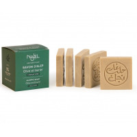 Pachet sapun de Alep mini, 5 buc X 20g - NAJEL Pachet sapun de Alep mini, 5 buc X 20g - NAJEL