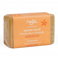 Sapun de Alep cu flori de portocal, 100g - NAJEL Sapun de Alep cu flori de portocal, 100g - NAJEL
