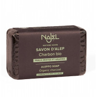 Sapun de Alep purificator cu carbon, 100g - Najel