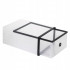 Set 10 cutii organizare pentru pantofi, 33x23x13, transparent [3]