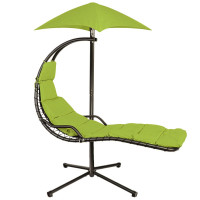 Leagan balansoar pentru gradina sau balcon, Bora Bora, 190x100x220 cm, verde Leagan balansoar pentru gradina sau balcon, Bora Bora, 190x100x220 cm, verde