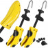 Set 2 sanuri pentru largit si alungit pantofi, din plastic, marime 44-46, galben [17]