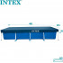 Prelata rectangulara pentru piscina Intex 28039, 450x220xH20 cm, PVC, bleumarin [2]