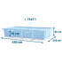 Piscina cadru metalic Intex, 450x220x84 cm, 7.100 litri, cu pompa de filtrare [7]