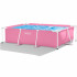 Piscina rectangulara cu cadru metalic Pink Metal Frame Intex 28266NP, 220x150x60 cm [10]