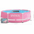 Piscina rotunda cu cadru metalic Pink Metal Frame Intex 28290NP, 244x76 cm [4]