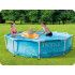 Piscina rotunda cu cadru metalic Beachside Metal Frame Intex 28208NP, 305x76 cm, cu pompa filtrare [10]